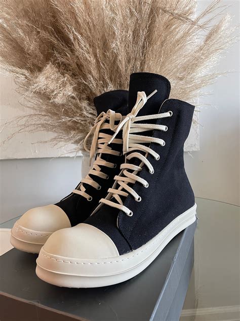 rick owens shoes replica|rick owens ramones size 9.